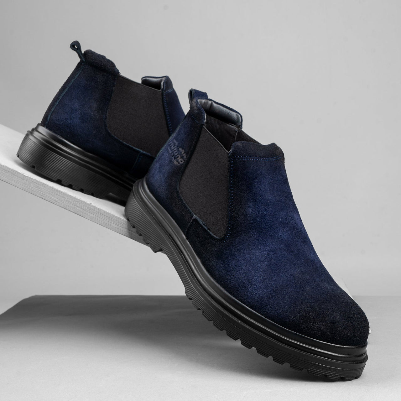 Chamois Suede Half Boots - M18
