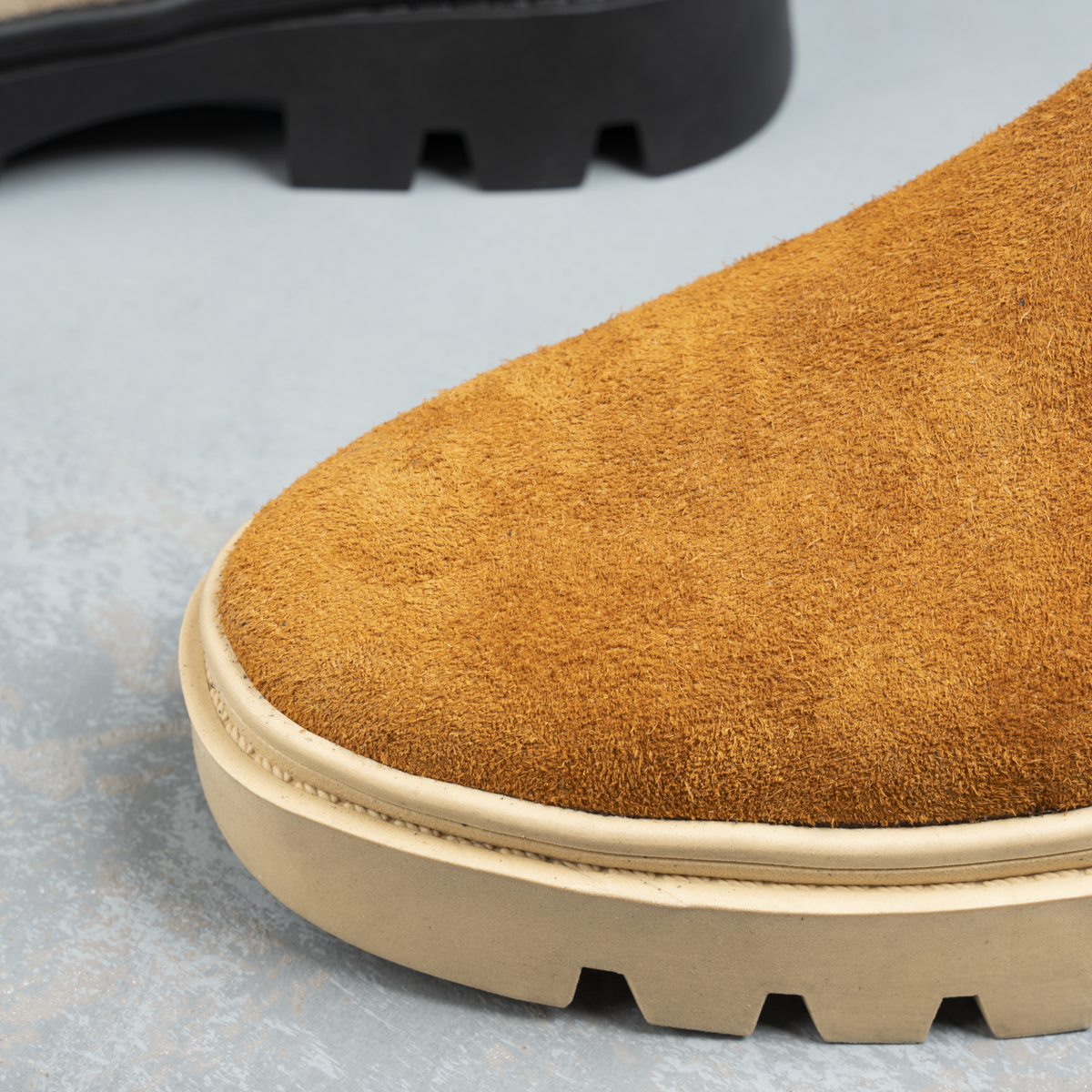 Suede Shoes - Half Boot