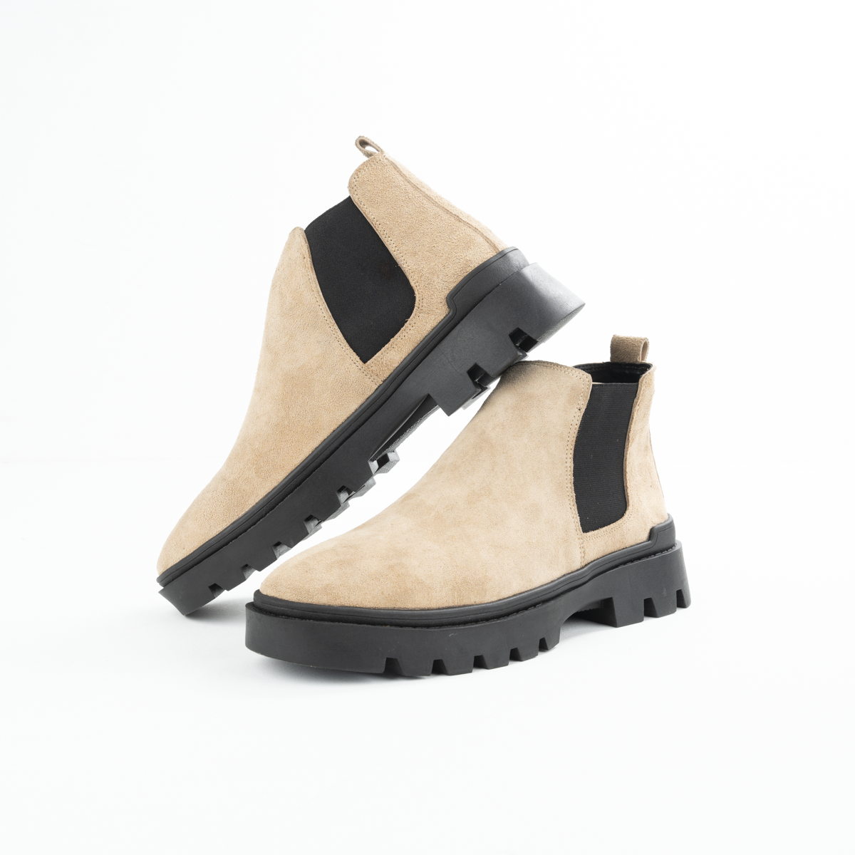 Suede Shoes - Half Boot