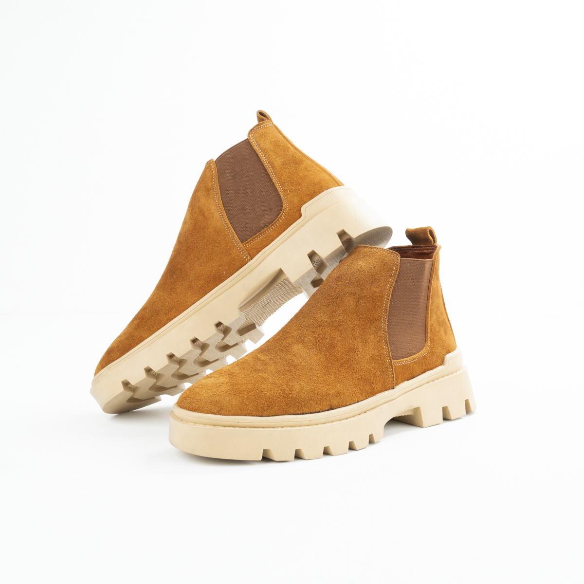 Suede Shoes - Half Boot