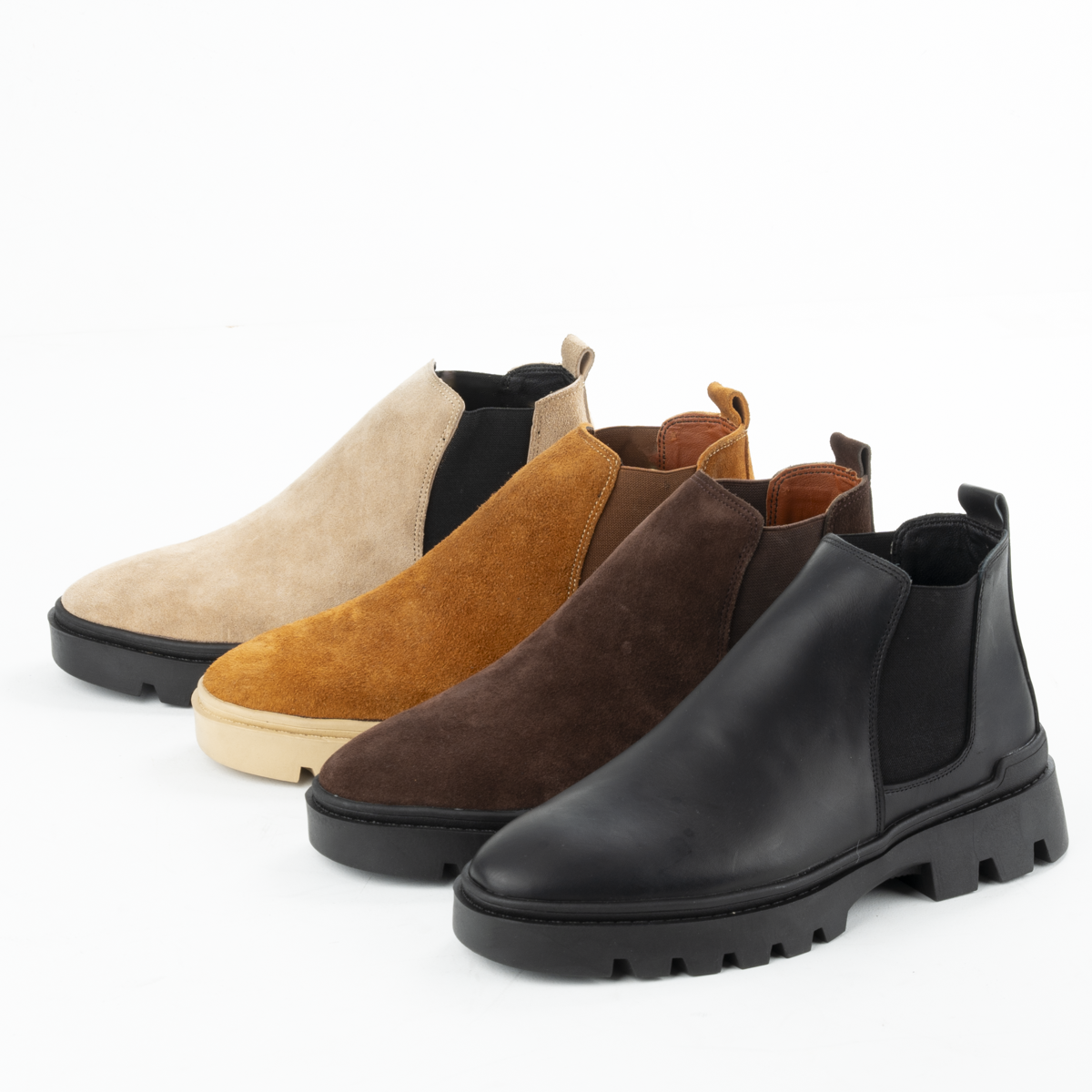 Suede Shoes - Half Boot