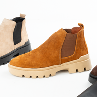 Thumbnail for Suede Shoes - Half Boot