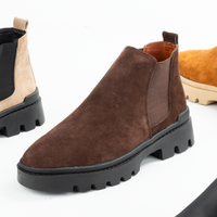 Thumbnail for Suede Shoes - Half Boot