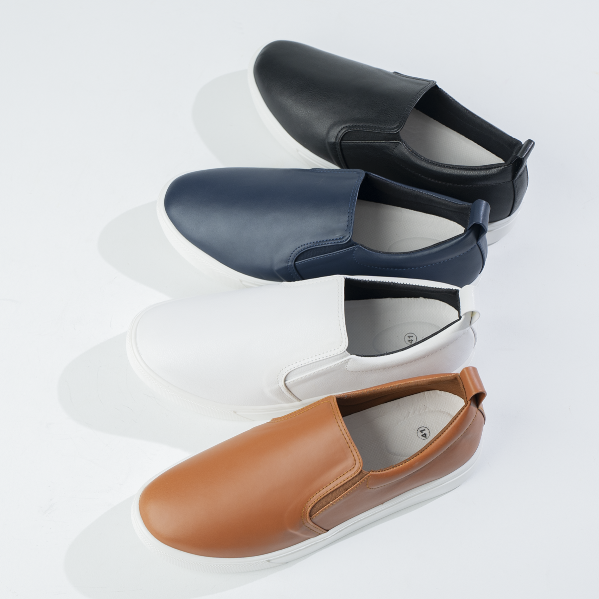 Men Leather  Slip-On