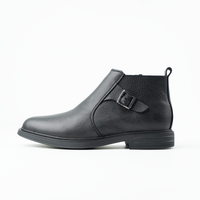 Thumbnail for Chamois Suede Half Boots - H5