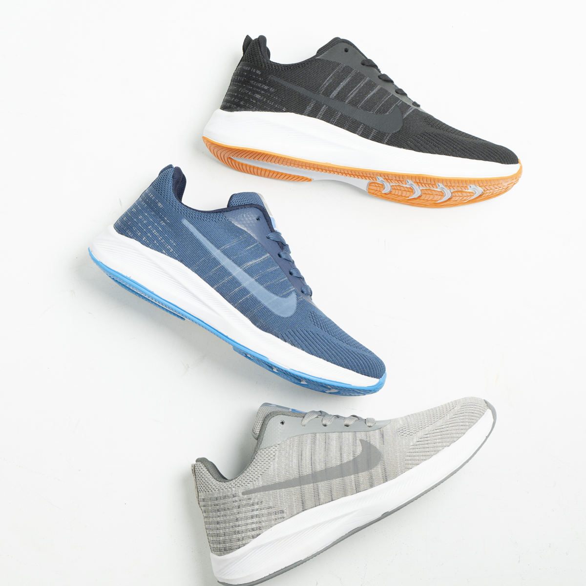 Men Knitted Running Shoes
