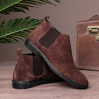 Thumbnail for Chamois Suede Boots
