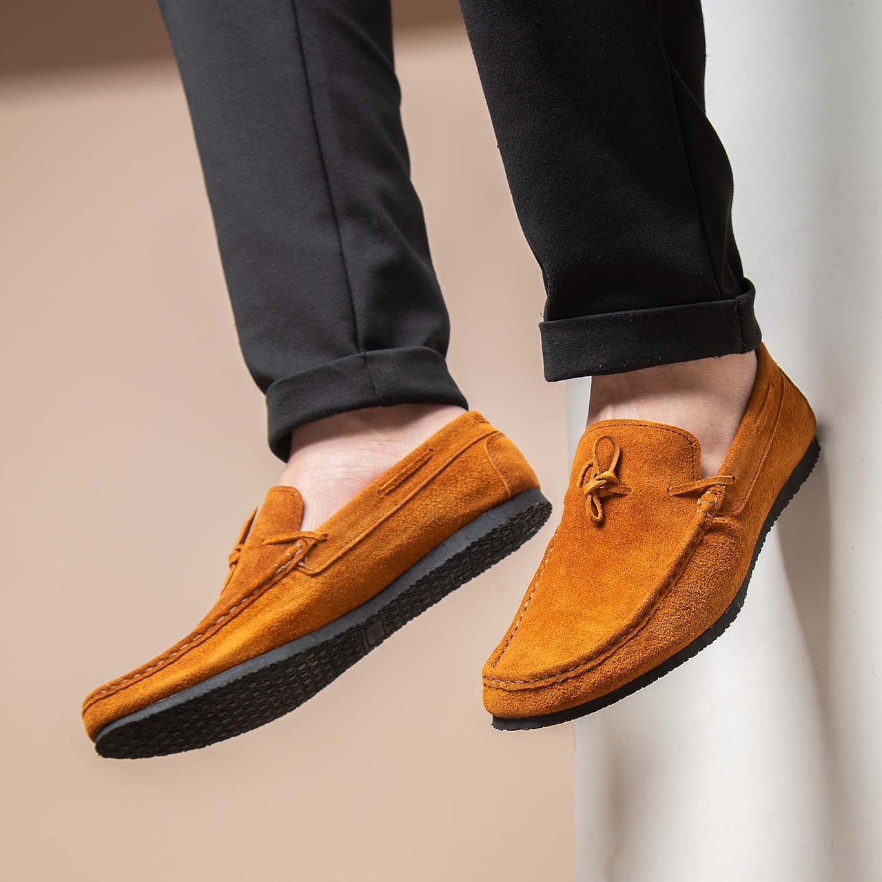 Chamois Suede Boots Loafer