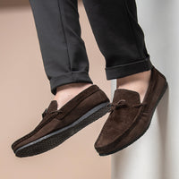 Thumbnail for Chamois Suede Boots Loafer
