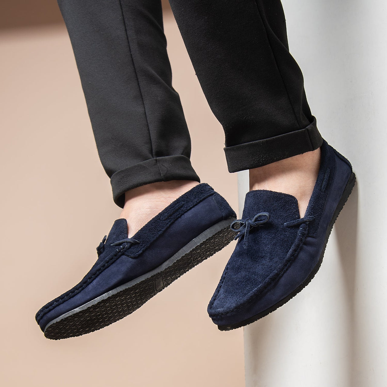 Chamois Suede Boots Loafer