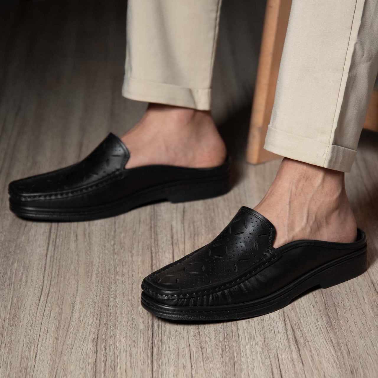 Leather Sapo For Men
