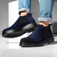 Thumbnail for Chamois Suede Half Boots