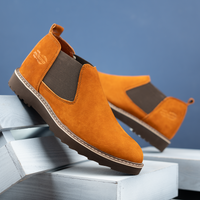 Thumbnail for Chamois Suede Boots