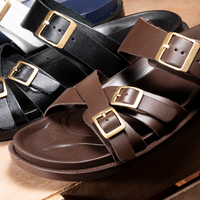 Thumbnail for Three Metal Ornaments Slipper For Men