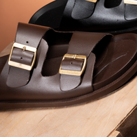 Thumbnail for Metal Charm Duo Slipper For Men