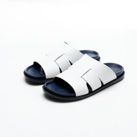 Thumbnail for Striped Footbed Slipper For Men