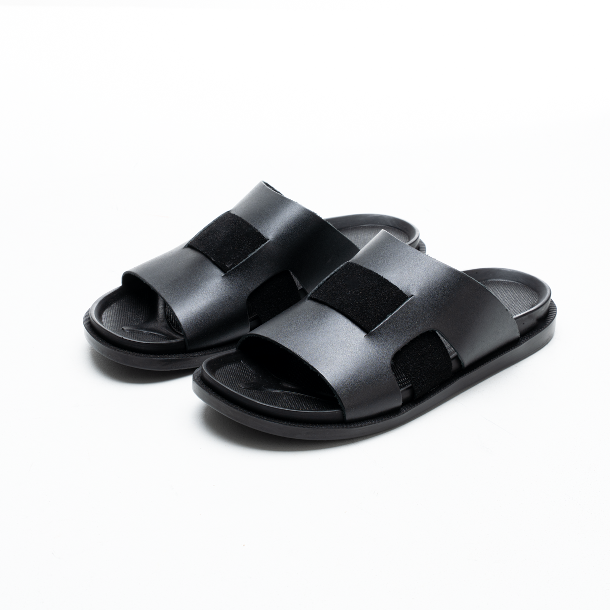 Striped Footbed Slipper For Men