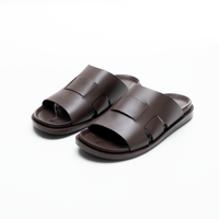 Thumbnail for Striped Footbed Slipper For Men