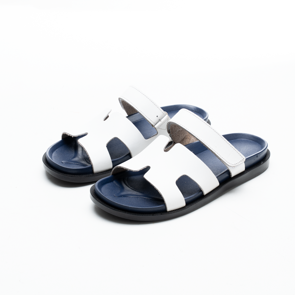 Hermès-Inspired Strap Slipper For Men