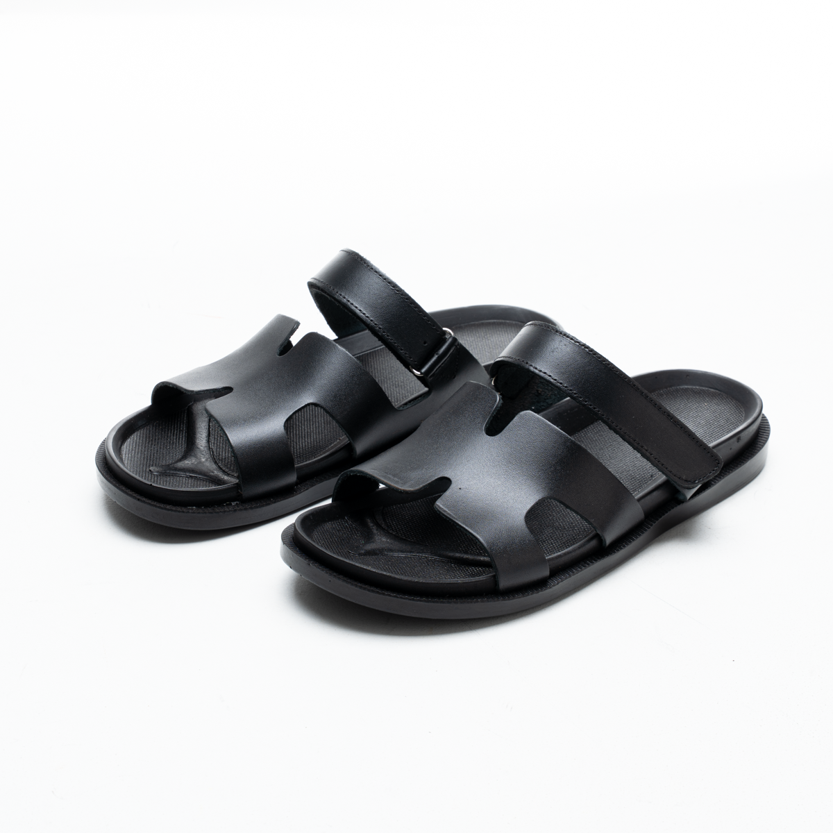 Hermès-Inspired Strap Slipper For Men