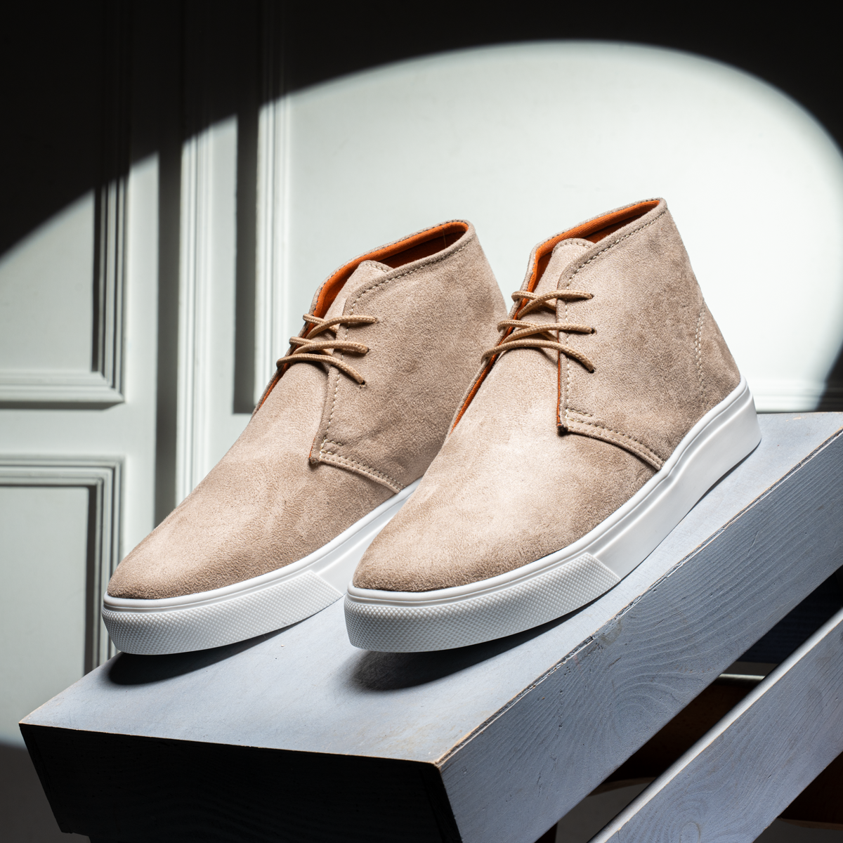 Spanish Suede Half Shoe