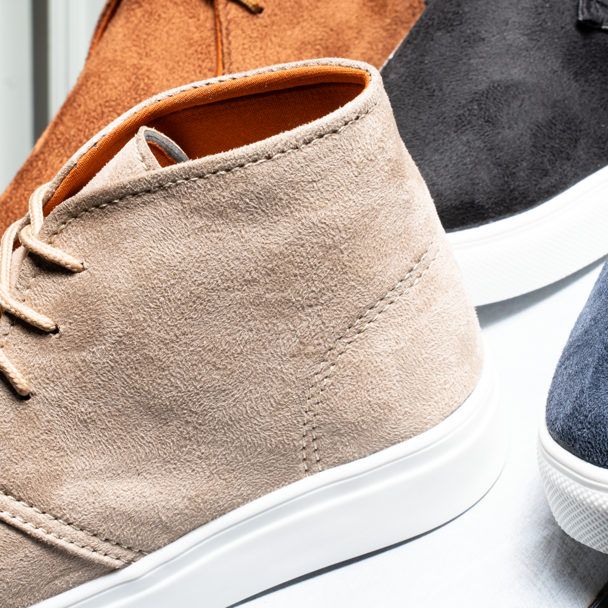 Spanish Suede Half Shoe