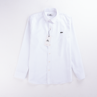 Thumbnail for Lacoste Oxford Cotton Shirt – Mirror Original