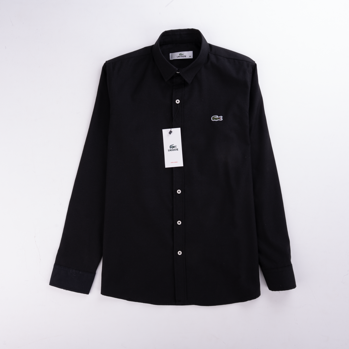 Lacoste Oxford Cotton Shirt – Mirror Original