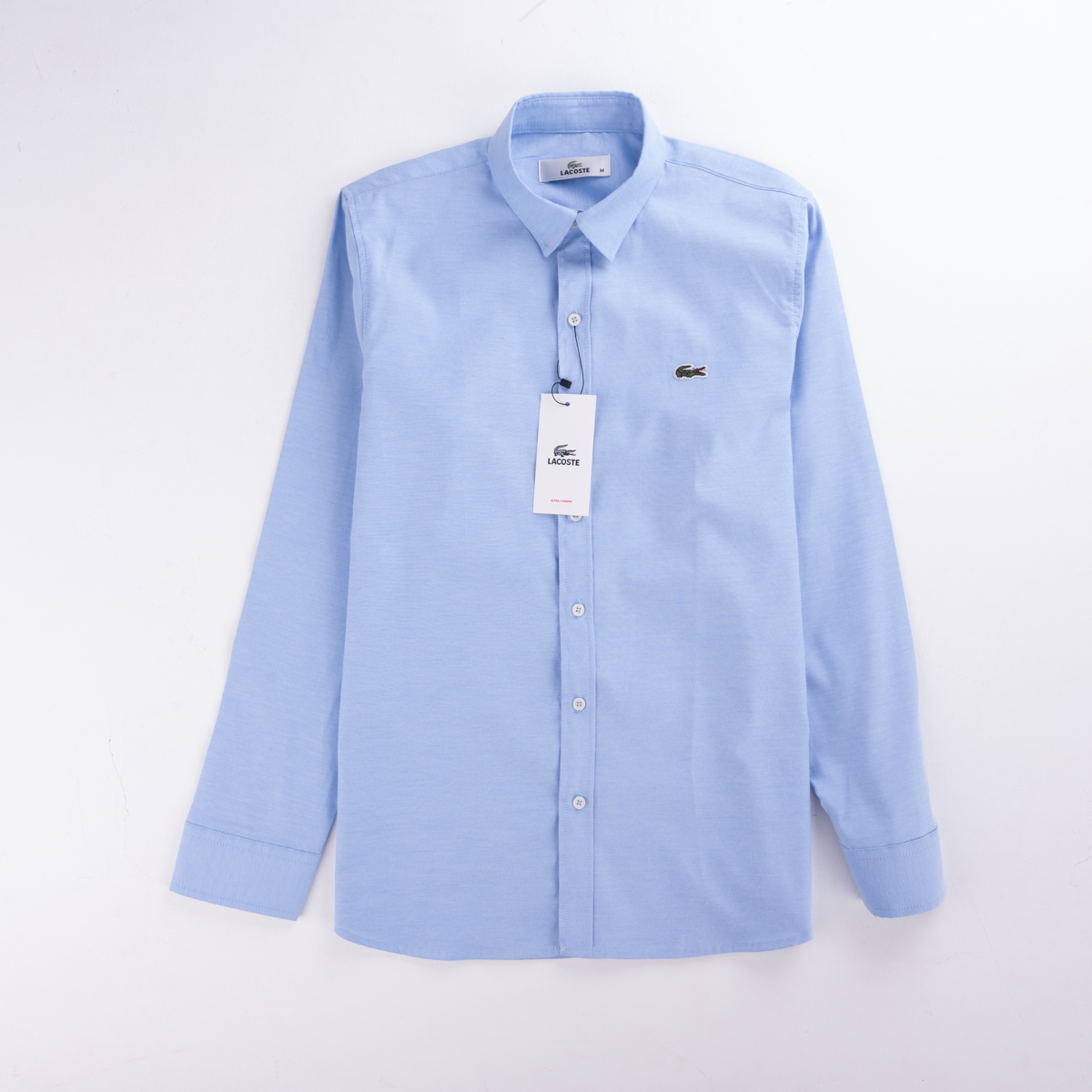 Lacoste Oxford Cotton Shirt – Mirror Original