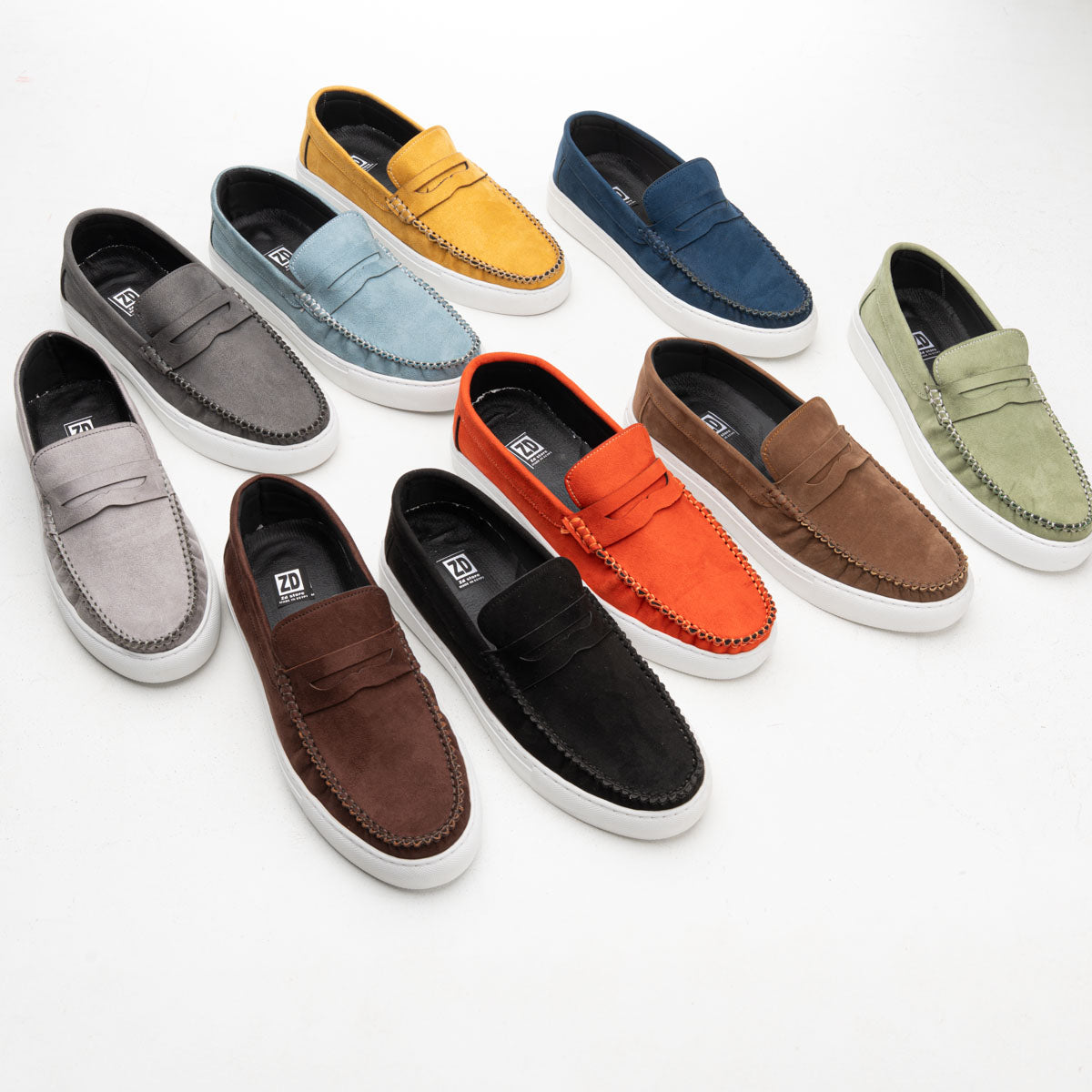 Men Summer Suede