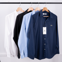 Thumbnail for Lacoste Oxford Cotton Shirt – Mirror Original