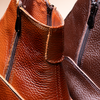 Thumbnail for Flex Elite Zip Step Leather