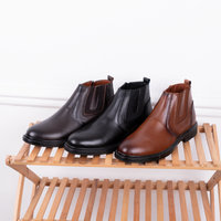 Thumbnail for Premium Leather Half Boot