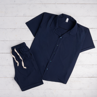 Thumbnail for Soft Bubble Shirt & Shorts Set