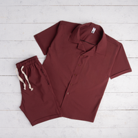 Thumbnail for Soft Bubble Shirt & Shorts Set