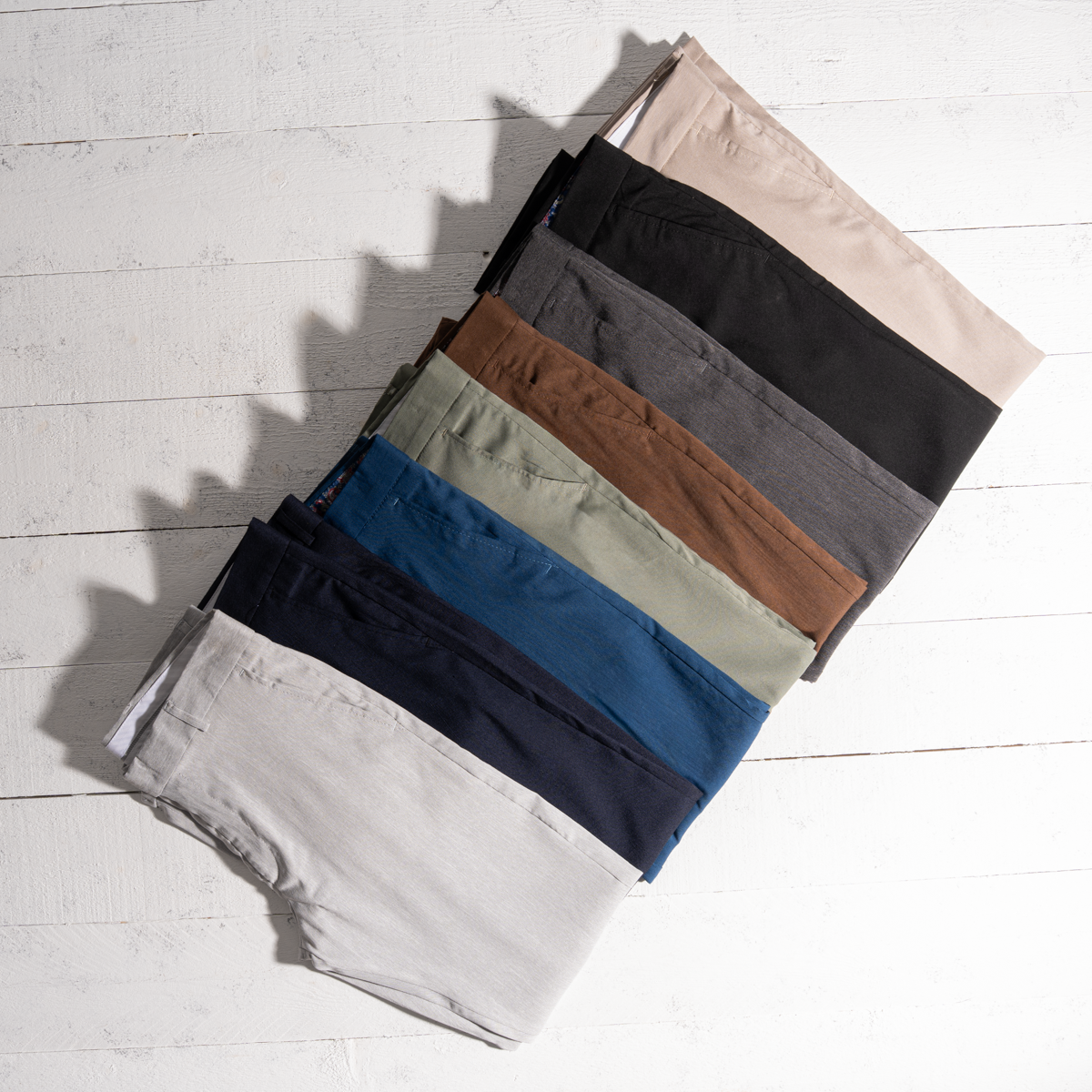 Classic Slim-Fit Pants