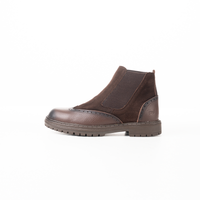 Thumbnail for Men’s Suede Leather Half Boot