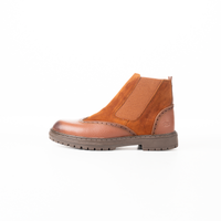 Thumbnail for Men’s Suede Leather Half Boot