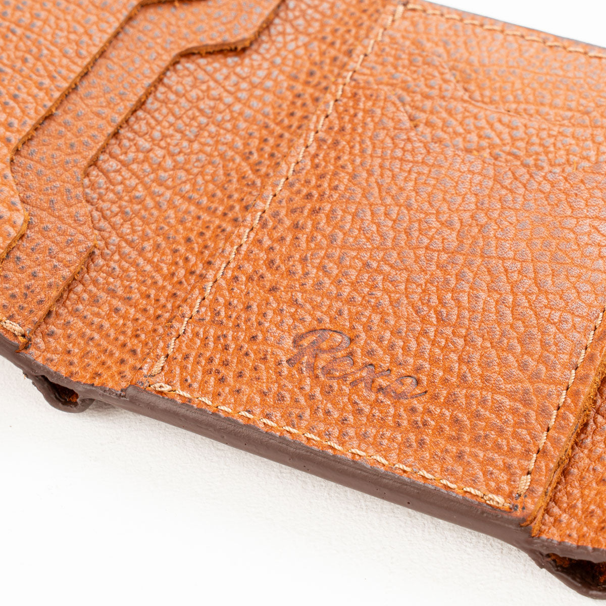 Leather Wallet with Pendant