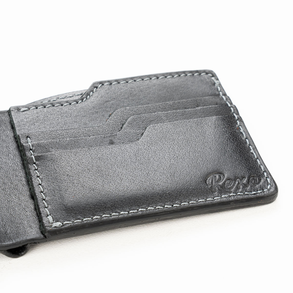 Leather Wallet with Pendant