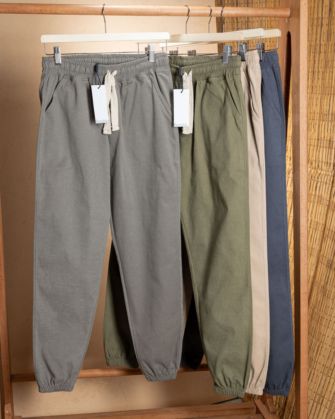 BERSHKA Gabardine Pants