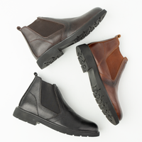 Thumbnail for Chamois Suede Half Boots - H7