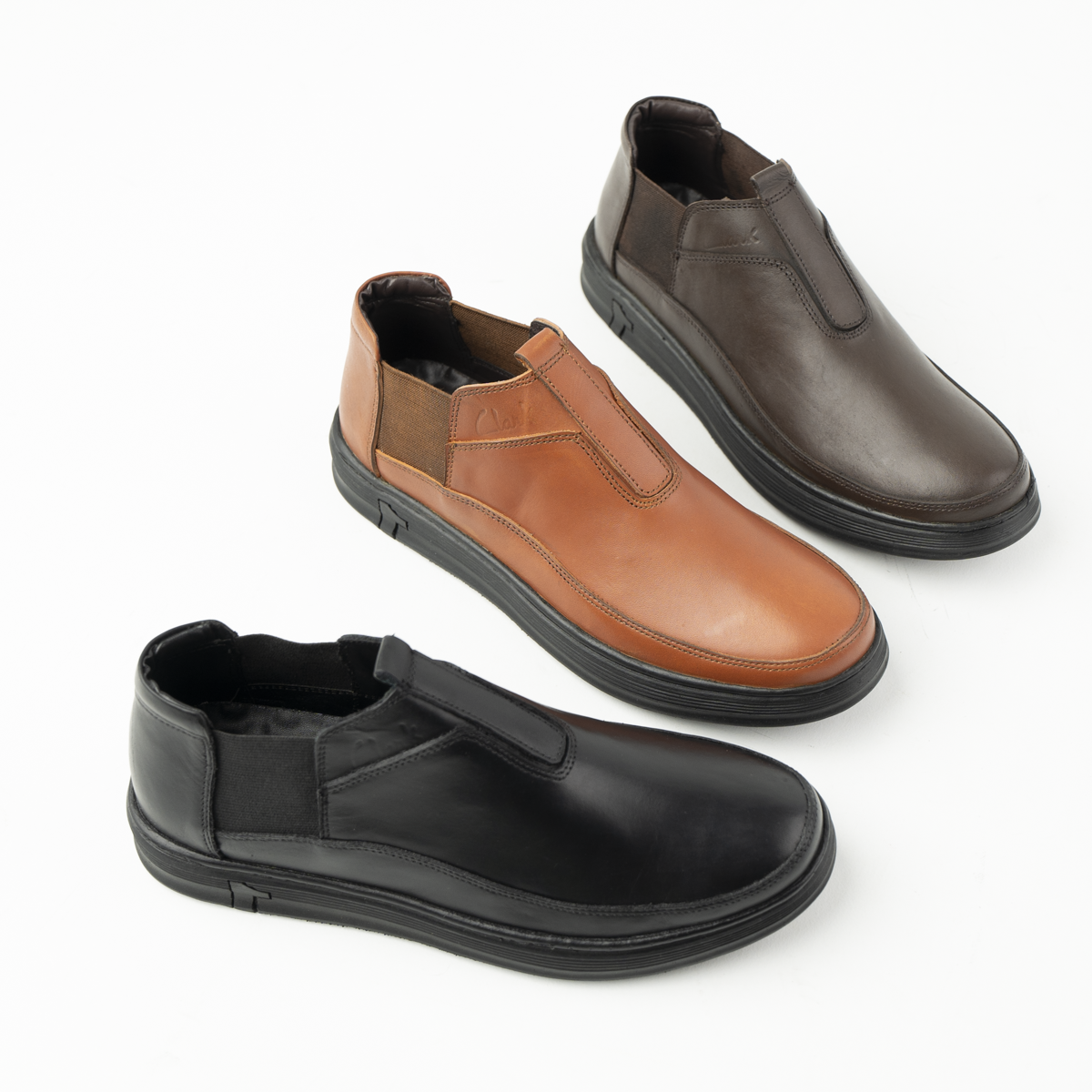 Chamois Suede Half Boots - H6