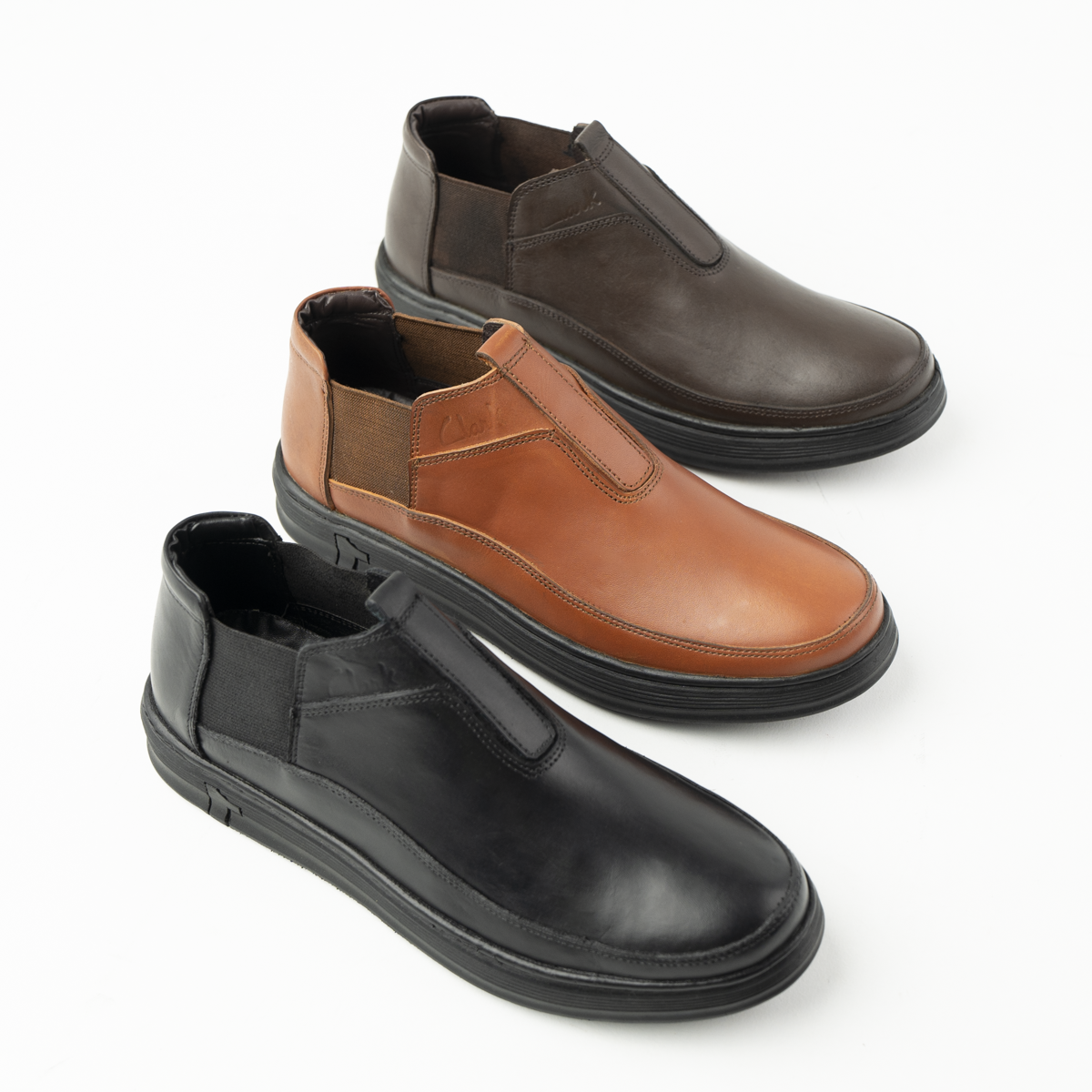 Chamois Suede Half Boots - H6