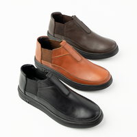 Thumbnail for Chamois Suede Half Boots - H6