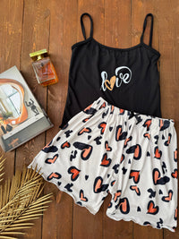 Thumbnail for Women’s Hot Shorts & Tank Top Set Love Model