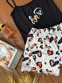 Thumbnail for Women’s Hot Shorts & Tank Top Set Love Model