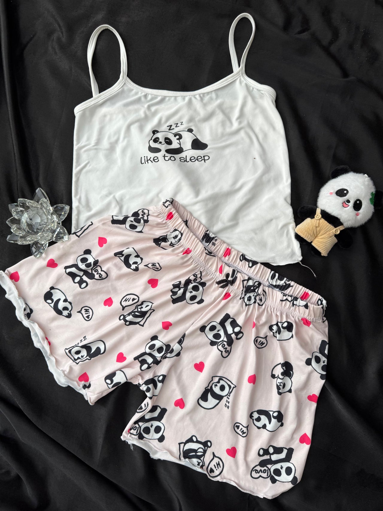 Women’s Hot Shorts & Tank Top Set A Deer Model