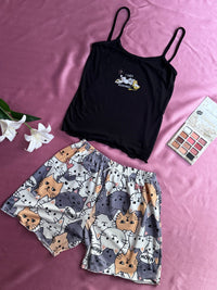 Thumbnail for I Hate Mornings Hot Shorts & Cut Set