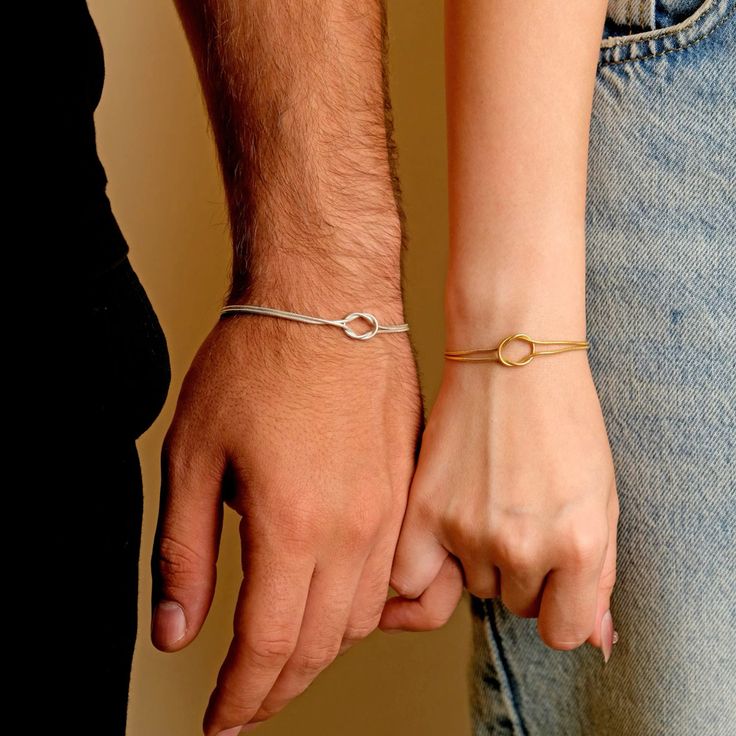 Couples Cable Bracelet